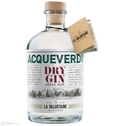 La Valdôtaine, Dry Gin delle Alpi Acqueverdi, 1000 ml