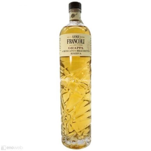 Luigi Francoli, Grappa di Moscato e Bracchetto Riserva, 700 ml