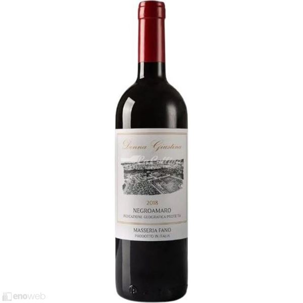 Masseria Fano, Negroamaro Salento Donna Giustina 2019, 750 ml