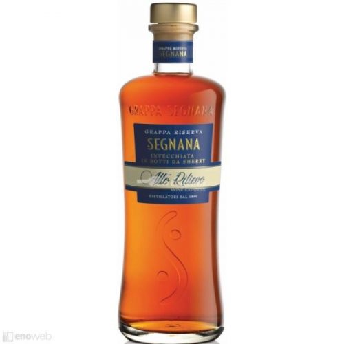 Segnana, Grappa Riserva Alto Rilievo invecchiata in botti da Sherry, 700 ml