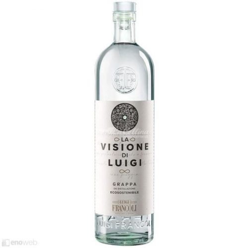 Luigi Francoli, Grappa Bianca Ecosostenibile La Visione di Luigi, 700 ml