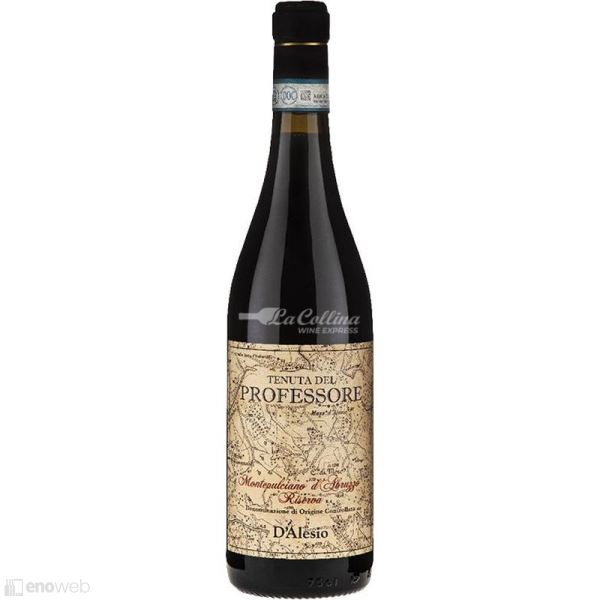 D'Alesio, Montepulciano d'Abruzzo Riserva Tenuta del Professore 2017, 750 ml