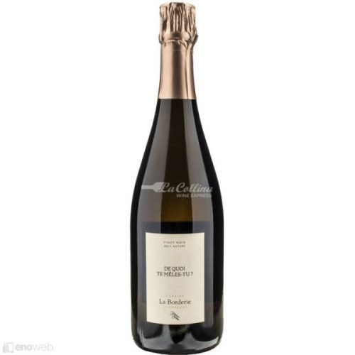 La Borderie, De quoi te mêles tu? Blanc de Noirs Extra brut 2020, 750 ml
