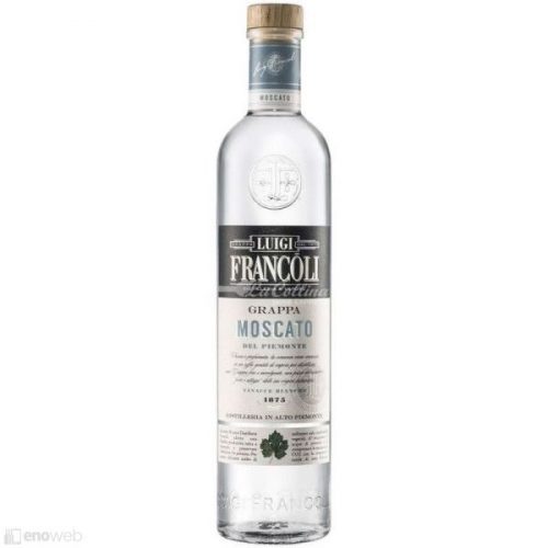 Luigi Francoli, Grappa Moscato del Piemonte, 700 ml