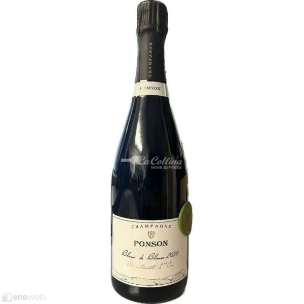 Ponson, Montmiret Blanc de Blancs Brut nature 1er Cru 2020, 750 ml