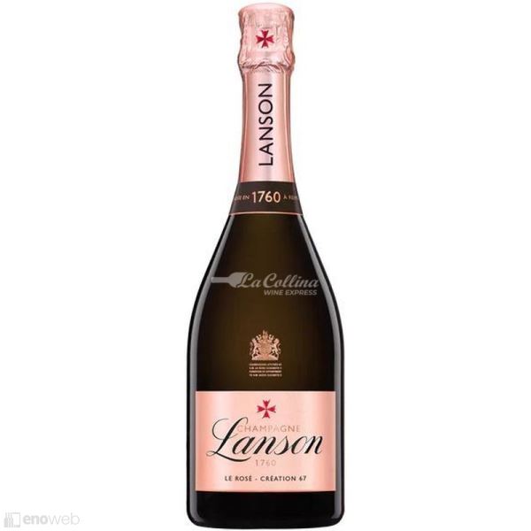 Lanson, Le Rosé Création 67 Brut, 750 ml