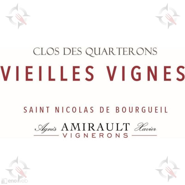 Amirault, Saint Nicolas de Bourgueil Clos des Quarterons Vieilles Vignes 2022, 750 ml - immagine 2