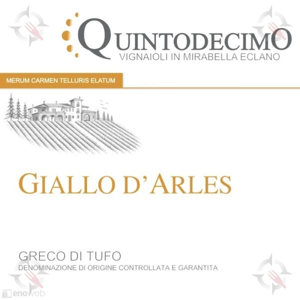 Quintodecimo, Greco di Tufo Giallo d'Arles 2024, 750 ml - immagine 2
