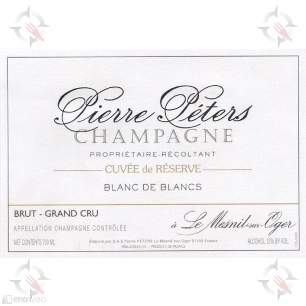 Pierre Péters, Cuvée de Réserve Blanc de Blancs Brut Grand Cru, 750 ml - immagine 2