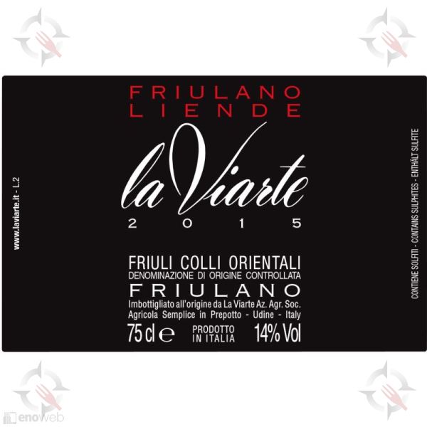 La Viarte, Friulano Liende 2022, 750 ml - immagine 2