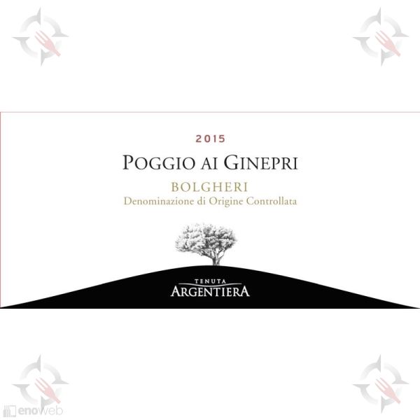 Argentiera, Bolgheri Poggio ai Ginepri Rosso 2022, 750 ml - immagine 2