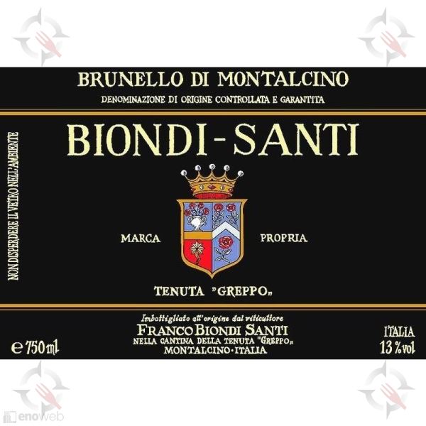 Biondi Santi, Brunello di Montalcino Il Greppo 2019, 750 ml - immagine 2