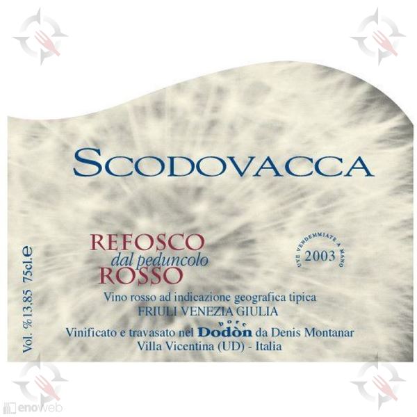 Denis Montanar, Refosco dal peduncolo rosso Scodovacca 2017, 750 ml - immagine 2