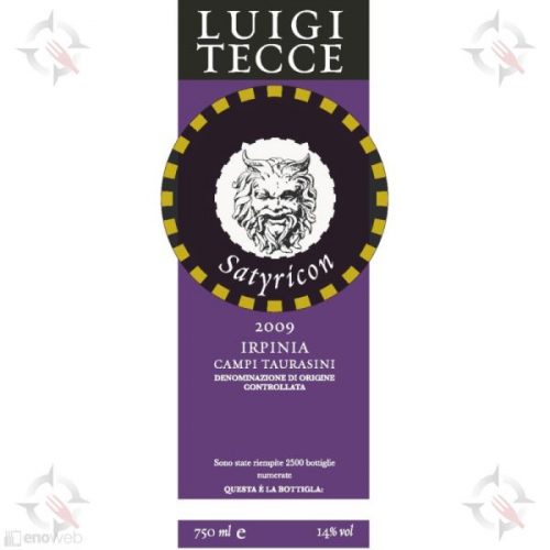 Luigi Tecce, Aglianico Irpinia Campi Taurasini Satyricon 2021, 750 ml