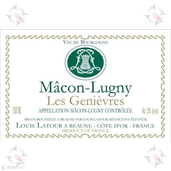Louis Latour, Mâcon-Lugny Les Genièvres 2023, 750 ml - immagine 2