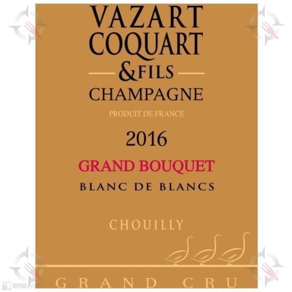Vazart-Coquart, Gran Bouquet Blanc de Blancs Extra brut Grand Cru 2018, 750 ml - immagine 2