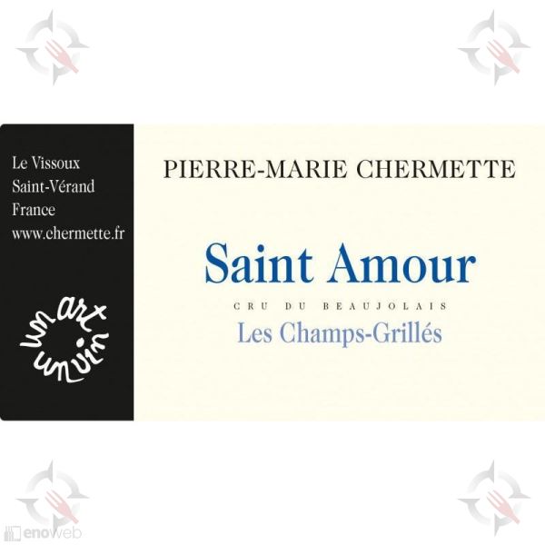 Pierre-Marie Chermette, Saint-Amour Les Champs-Grillés 2022, 750 ml - immagine 2
