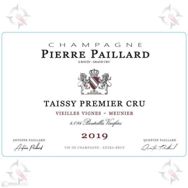 Pierre Paillard, Meunier Taissy Vieilles Vignes Extra brut 1er Cru 2019, 750 ml - immagine 2