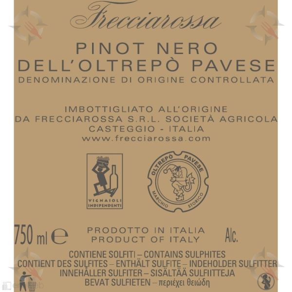 Frecciarossa, Pinot nero Giorgio Odero 2021, 750 ml - immagine 3